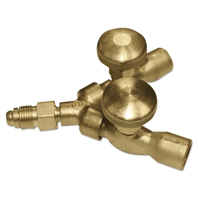 Y CONNECTION WITH VALVE
